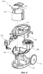 Устройство для укладки щетки пылесоса и пылесос (патент 2311112)