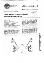 Герметизирующее устройство вращающейся воронки распределителя шихты доменной печи (патент 1027218)