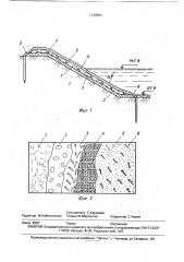 Укрепление откосов земляных сооружений (патент 1740554)