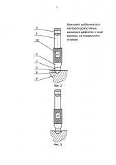 Комплект шаблонов для контроля допустимых размеров дефектов в виде раковин на поверхности отливок (патент 2622091)