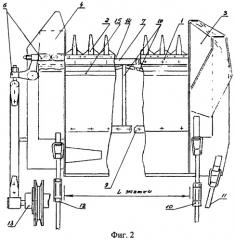 Навесное устройство к жаткам комбайна для уборки сельскохозяйственных культур (патент 2316166)