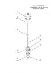 Щуп для определения уровня масла в картере двигателя внутреннего сгорания (патент 2625540)