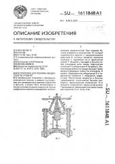 Устройство для розлива жидкостей по уровню (патент 1611848)