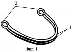 Клипса для пережатия паренхиматозных органов (патент 2286103)