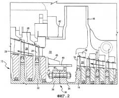 Устройство для соединения траекторий потоков аксиально соединенных турбин друг с другом (варианты) (патент 2331772)