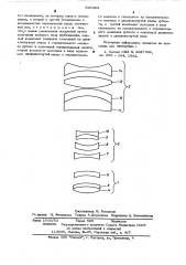 Оптическая линзовая система с переменным фокусным расстоянием (патент 568394)