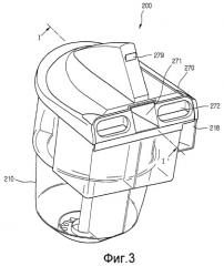 Пылесборное устройство пылесоса (варианты) (патент 2374977)