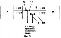 Устройство для стирания записи с носителей на жестких магнитных дисках (патент 2251751)
