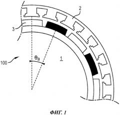 Датчик углового положения и узел, содержащий вращающуюся систему и такой датчик (патент 2540455)
