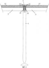 Система модульных элементов для сборки столов с конструкцией, содержащей рамные опорные ножки и перекладины, и с устройством для прикрепления столешницы к конструкции (патент 2389422)