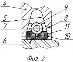 Букса с цилиндрическим роликоподшипником (патент 2657142)