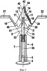 Бритвенный прибор с электрическим приводом и заменяемым режущим устройством (патент 2542043)