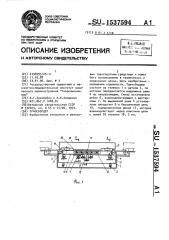 Трансбордер (патент 1537594)