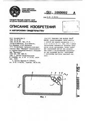 Упаковка для мелких предметов (патент 1089002)