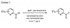 Фторпиколиноилфториды и способы их получения (патент 2627659)