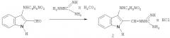 Новое биологически активное соединение n-[3-(4-нитрофениламино)-индол-2-илметилен] аминогуанидина гидрохлорид с противовоспалительной активностью (патент 2478618)