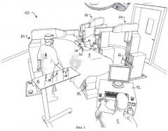 Роботизированная хирургическая система для выполнения минимальных инвазивных вмешательств (патент 2412800)