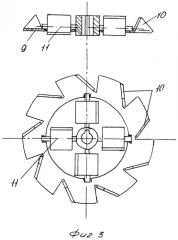 Реактор с многорядными мешалками для обработки жидких сред (патент 2572330)