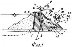 Плотина из грунтовых материалов (патент 2609439)