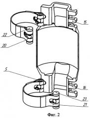 Устройство для крепления силового кабеля к насосно-компрессорным трубам (патент 2266385)
