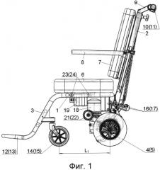 Универсальное транспортное средство для инвалида (патент 2558338)