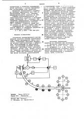 Устройство автоматического регулирования скорости качания кристаллизатора машины непрерывного литья заготовок (патент 969444)
