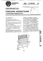 Гравитационный пневматический классификатор (патент 1119743)