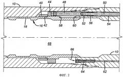Скважинный шаровой клапан с двунаправленным уплотнением и механическим управлением (патент 2528157)