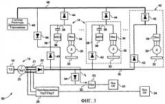 Система и способ накопления энергии для гибридной движительной системы (патент 2397076)