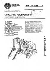 Машина для подвязки растений (патент 1058541)