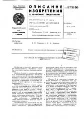 Способ получения углеводно-белкового гидролизата (патент 973100)