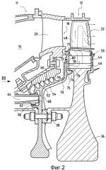 Газотурбинный двигатель, например авиационный турбореактивный двигатель (патент 2373402)