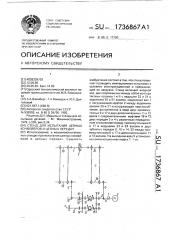 Стенд для испытания цепных конвейеров и цепных передач (патент 1736867)