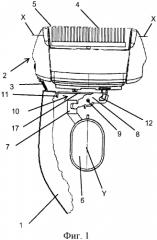 Электрический бритвенный прибор с вращающейся бритвенной головкой (патент 2572267)