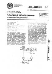 Телевизионная камера (патент 1596486)