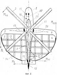 Компенсатор реактивного момента несущего винта одновинтового вертолёта (патент 2577932)