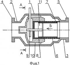 Осевой регулирующий клапан (патент 2647933)