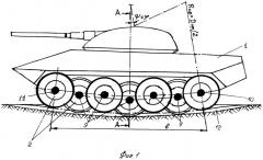 Способ повышения проходимости движителя военной техники и устройство движителя военной техники (патент 2534497)