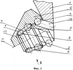 Буровое шарошечное долото (патент 2298632)