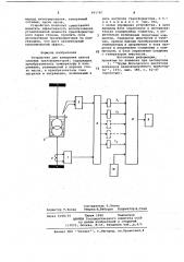 Устройство для измерения износа силовых трансформаторов (патент 691787)