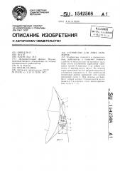 Устройство для лова кальмаров (патент 1542508)