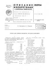 Смазка для горячей обработки металлов давлением (патент 352934)