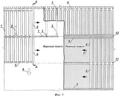 Способ разработки пластовых месторождений камерной системой (патент 2303132)