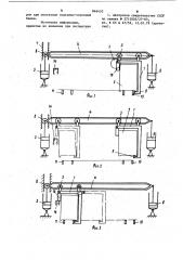 Устройство для передачи контейнерас подающего конвейера ha отводящийконвейер (патент 846453)