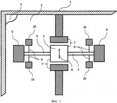 Датчик давления, выполненный на основе нанотензометров, связанных с резонатором (патент 2623694)