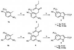 Амиды 3-замещенной 5- и 6-аминоалкилиндол-2-карбоновой кислоты и родственные аналоги как ингибиторы казеинкиназы i  (патент 2369599)