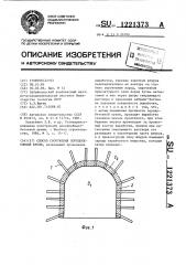 Способ сооружения породобетонной крепи (патент 1221373)