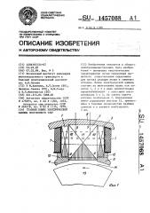 Главный полюс электрической машины постоянного тока (патент 1457068)