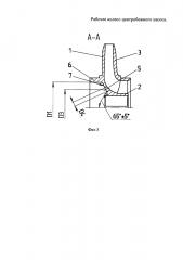 Рабочее колесо центробежного насоса (патент 2628684)