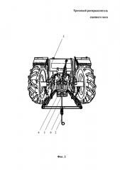 Тросовый распределитель сцепного веса (патент 2659349)